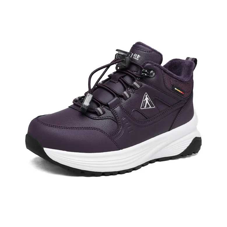 ZULIZ Sports Elderly Shoes Warm Cushioning Coverage Wear-Resistant Slip-Resistant Mid-Top Casual Shoes Women's-1
