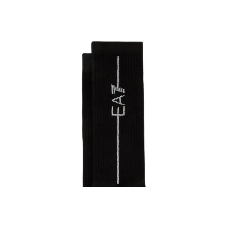 EMPORIO ARMANI Logo Embroidered Two Pack Socks-2