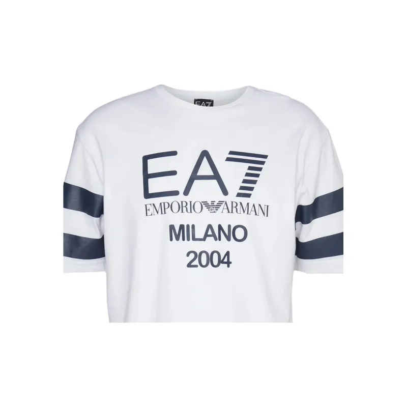 EMPORIO ARMANI EA7 SS23 T Shirt Men's White-4