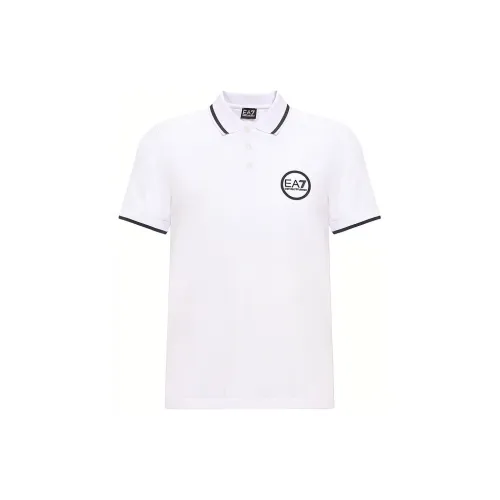 EMPORIO ARMANI EA7 Polo Shirts Men White