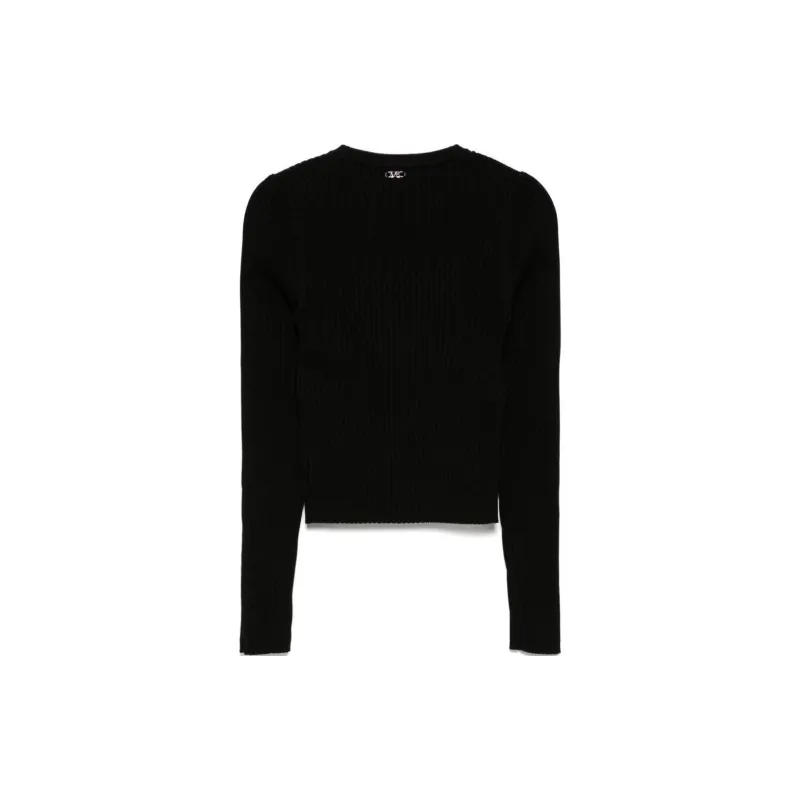 MICHAEL KORS Ribbed Zip Cardigan-1
