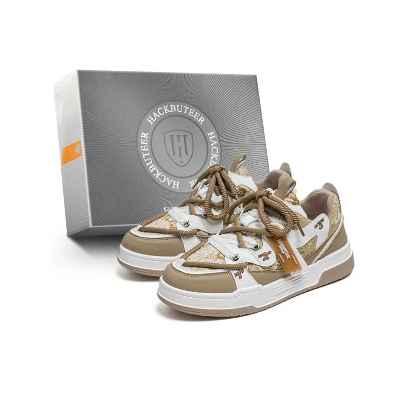 HACKBUTEER Low-Top Skateboard Shoes Men's Box-6