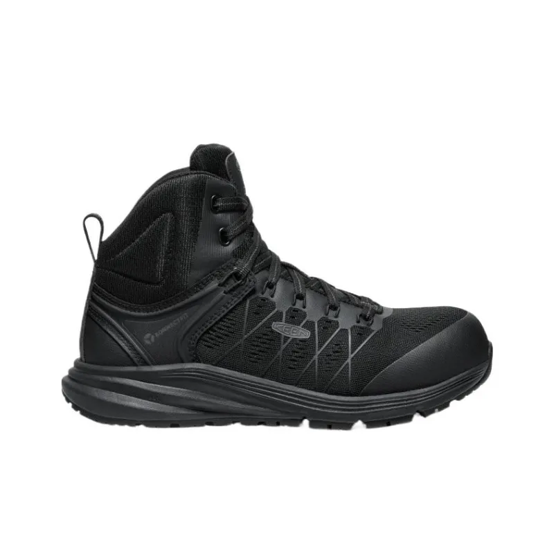KEEN Vista Energy Wear-Resistant Mid-Top Casual Shoes Women's Black-1