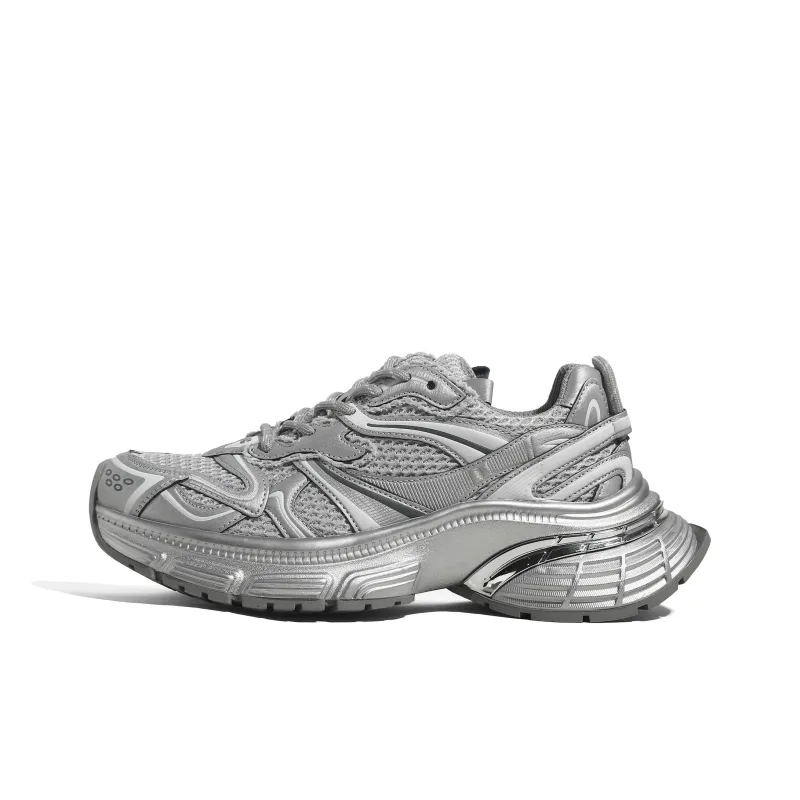 CHENTER KATER Non-slip Lightweight Low-Top Chunky Sneakers Women's-0