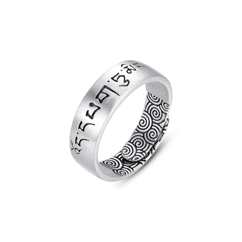 JINJI 999 Fine Silver Rings Unisex-0