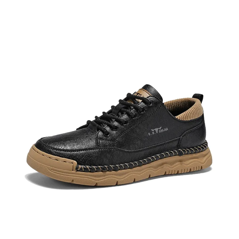 G.N.SHIJIA Wear resistant And Lightweight Low Top Casual Shoes Men's-1