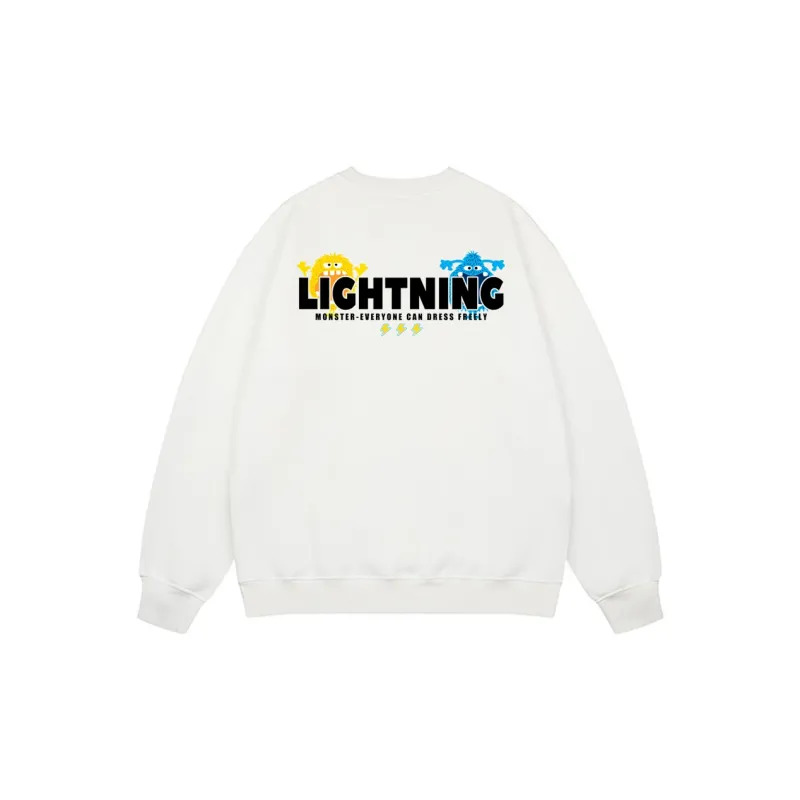 LIGHTNING MONSTER Sweatshirt Unisex-3