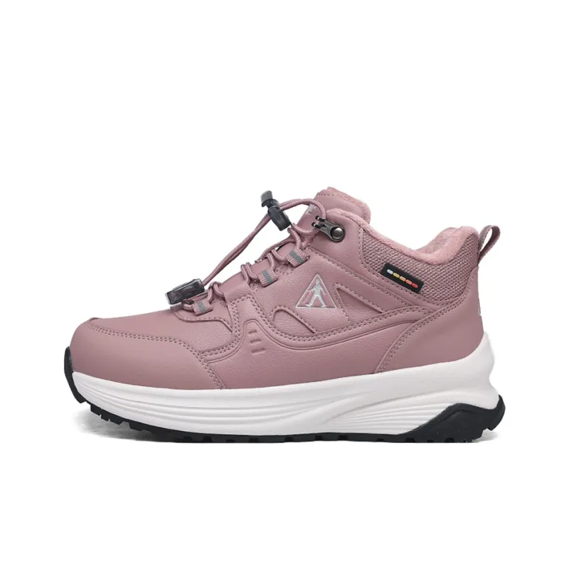 ZULIZ Sports Elderly Shoes Warm Cushioning Coverage Wear-Resistant Slip-Resistant Mid-Top Casual Shoes Women's-6