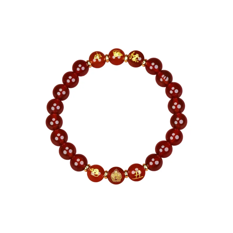 Phoenisess Agate Bracelets Unisex-0