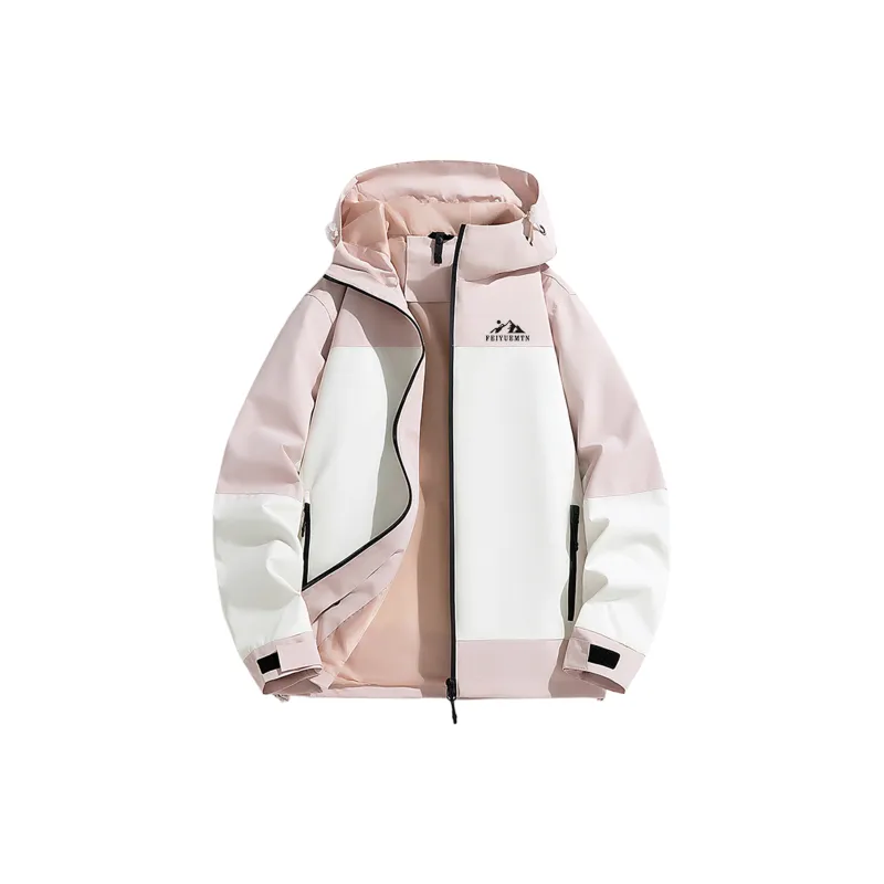 Feiyue Water-Resistant Windproof Warm Water-Repellent Windbreaker Jacket Unisex-15