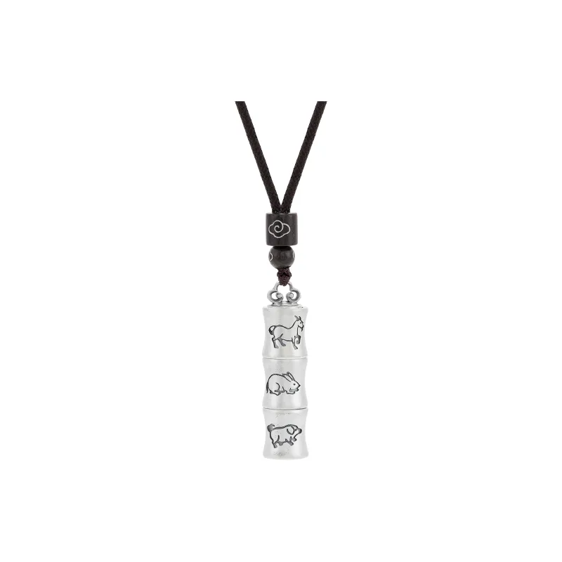 ENFANTIN S 999 Fine Silver Sterling Silver Necklaces Unisex-7