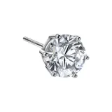 Silver Sparkling Galaxy Stud Earrings[Single]
