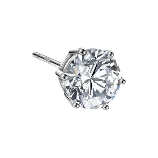 VEZA Sterling Silver Stud Earrings Unisex-6