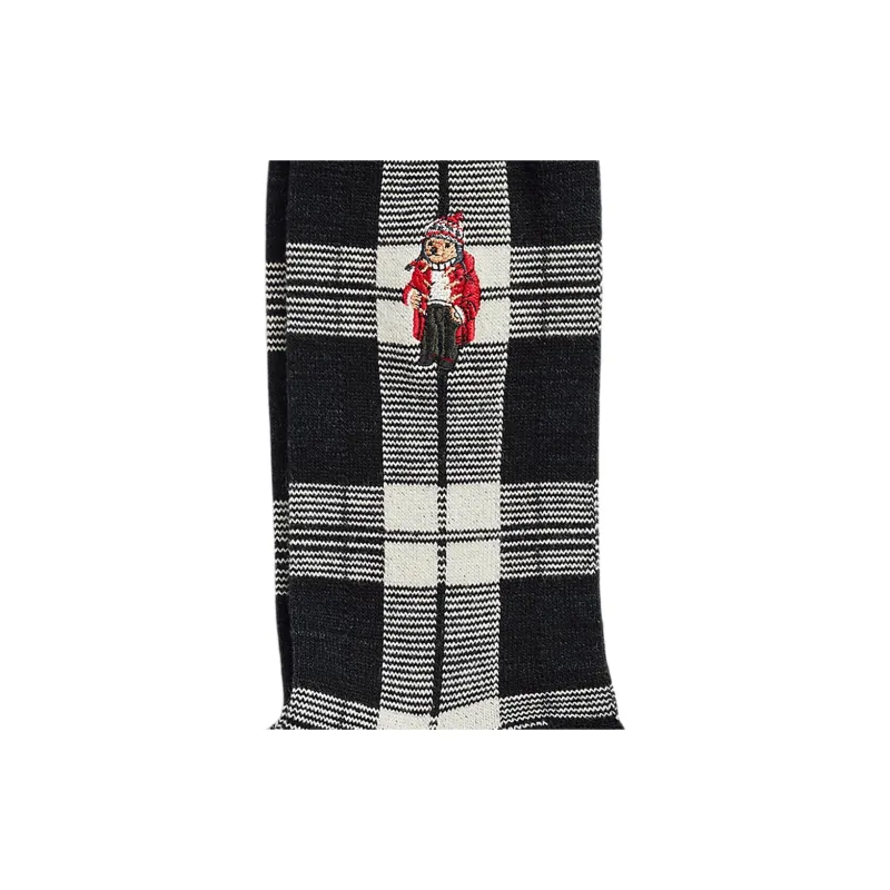 Polo Ralph Lauren FW24 Knee-High Socks Men's 1 Pack Milk White-3