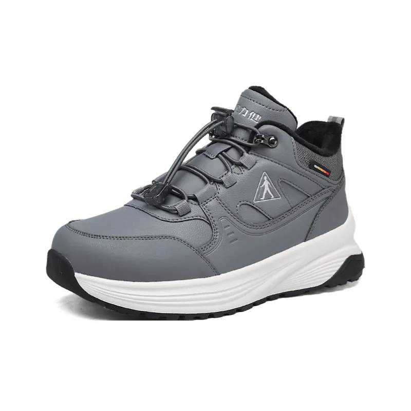 ZULIZ Sports Elderly Shoes Warm Cushioning Coverage Wear-Resistant Slip-Resistant Mid-Top Casual Shoes Men's-1