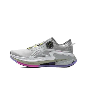 LiNing Liuliu 8 PRO Cushioning Anti Slip And Wear Resistant Low Top Running Shoes Men's Gray