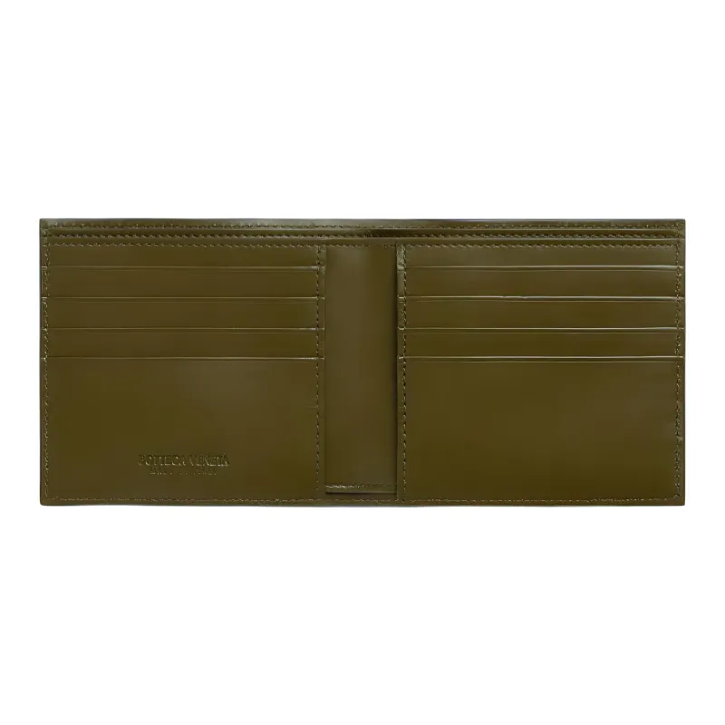 Bottega Veneta Intrecciato Bi Fold Wallet-1