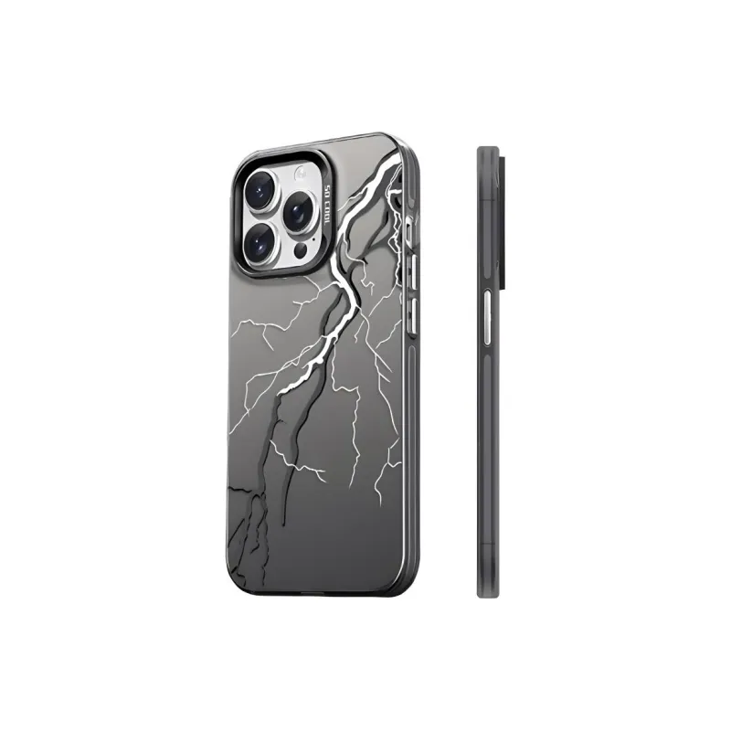 Wei Xin TPU Material Creative Lightning Phone Cases Compatible With IPhone 16/15 Pro Max/Apple 13/14 Pro Max Collection-2