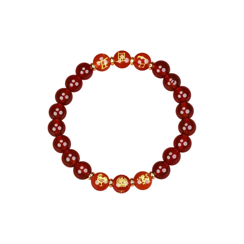 Phoenisess Agate Bracelets Unisex-63