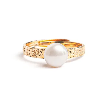 SANWUBALUOKE Freshwater Pearl Rings Women's