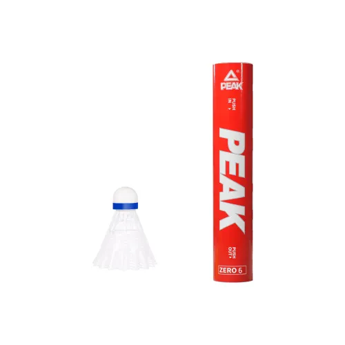 PEAK 6 Pack Nylon Outdoor Sports Everyday Entertainment Shuttlecocks