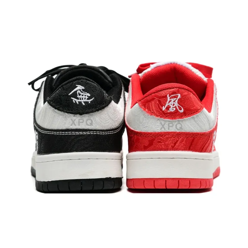 XPQ Durable Lightweight And Breathable Low-Top Skateboard Shoes Unisex-19