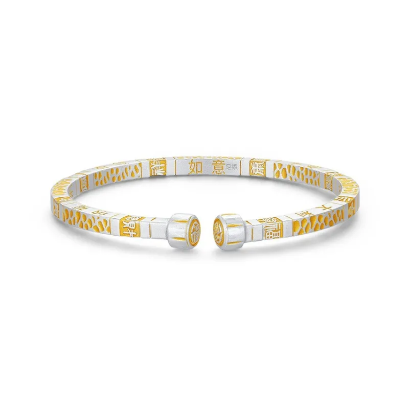 Asia Star 999 Fine Silver Bangles Women's-0