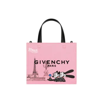 GIVENCHY Disney Collaboration Leather Tote Bag Shopping Bag Handbag Mini Women's Pink