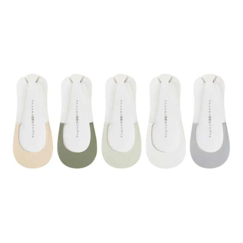 Lan Miao No Show Socks Women's 5 Pack-7