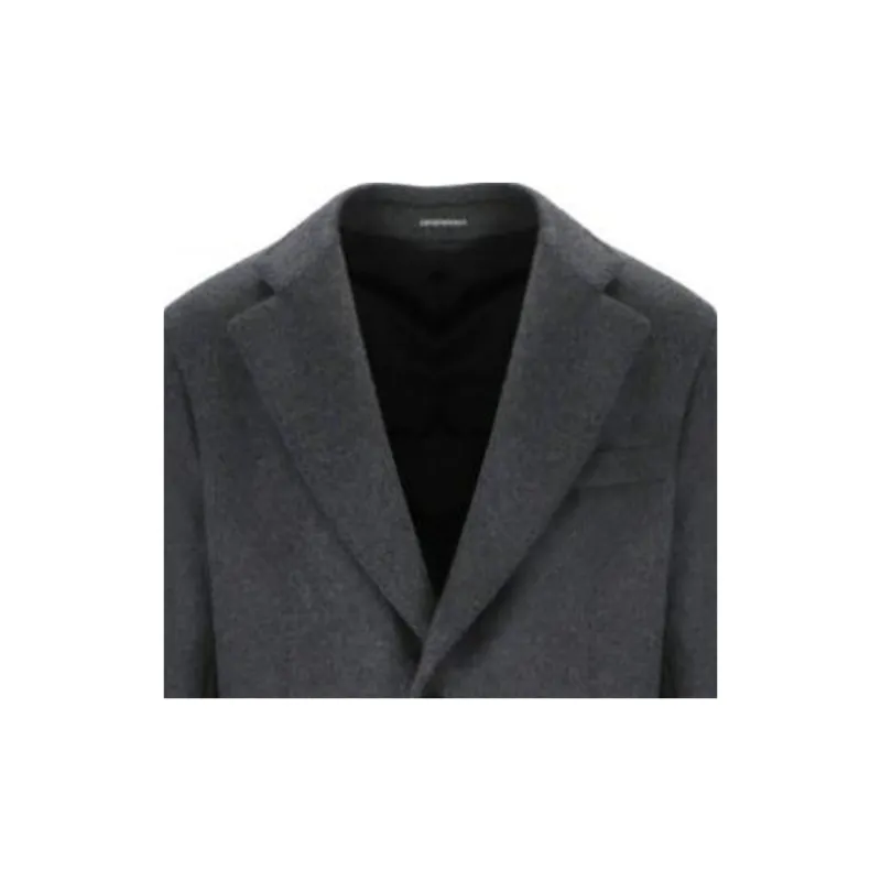 EMPORIO ARMANI Coat Men's Dark Gray-2