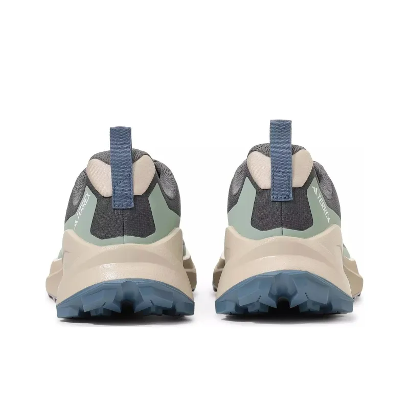 Adidas TERREX TRAILMAKER 2.0 Anti Slip Wear Resistant Low Top Running Shoes Men's Gray Green-3