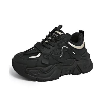 Budding Bear Anti Slip And Wear Resistant Height Increasing Low Top Chunky Sneakers Women's