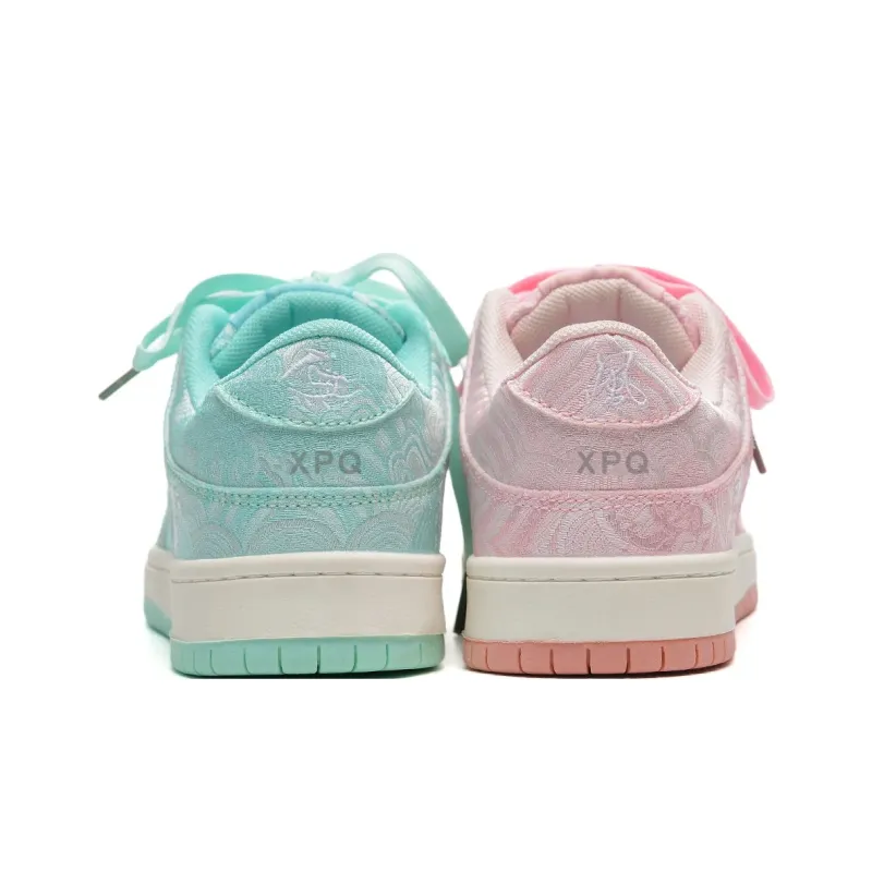 XPQ Durable Lightweight And Breathable Low-Top Skateboard Shoes Unisex-25
