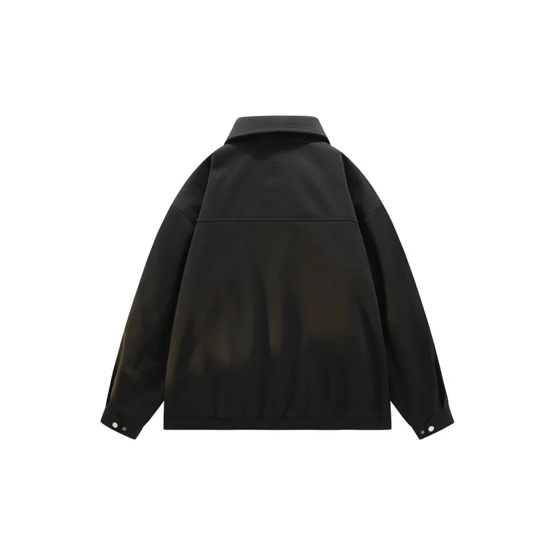 ADOONGA Jackets Coats Unisex Coffee-3