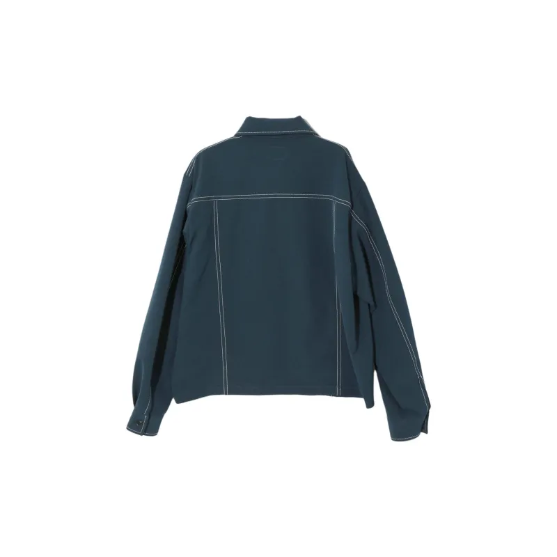 Needles SS25 Jacket Unisex Cyan-1
