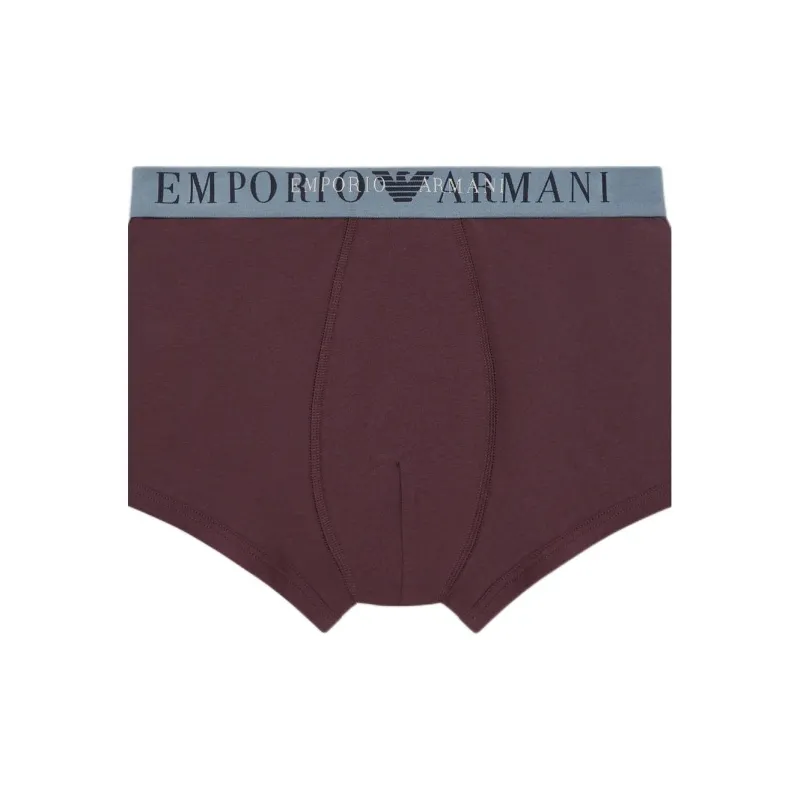 EMPORIO ARMANI Underpants Men's 1 Pack Dark Reddish Purple-4