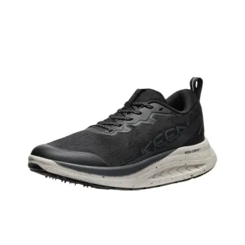 KEEN WK400 Cushioning Low Top Casual Shoes Men's Black