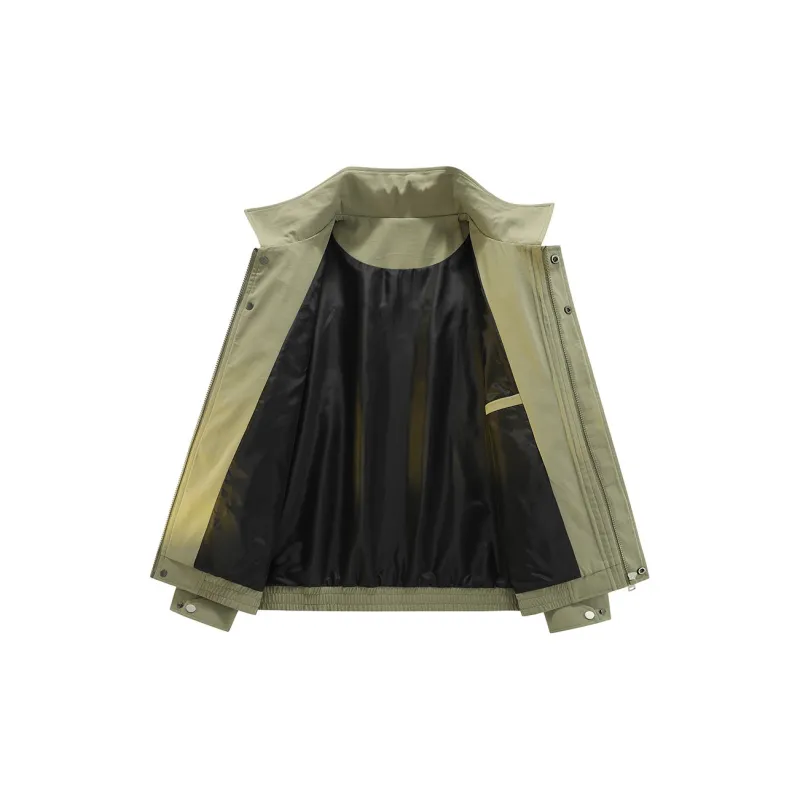 ADOONGA Jackets Coats Unisex Coffee-16
