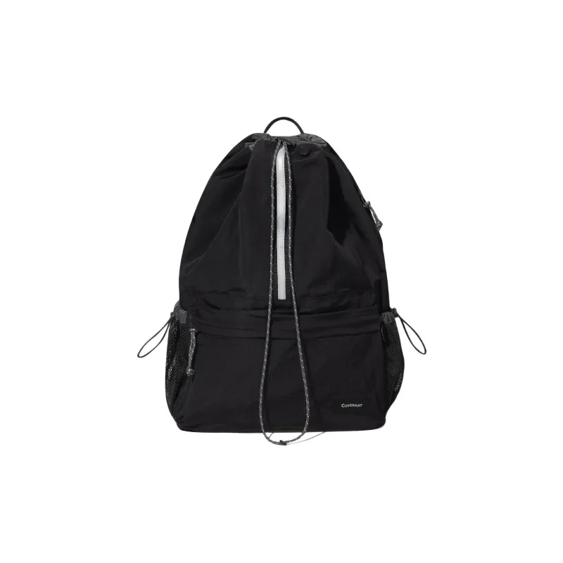 COVERNAT Nylon Backpack Unisex Black-0