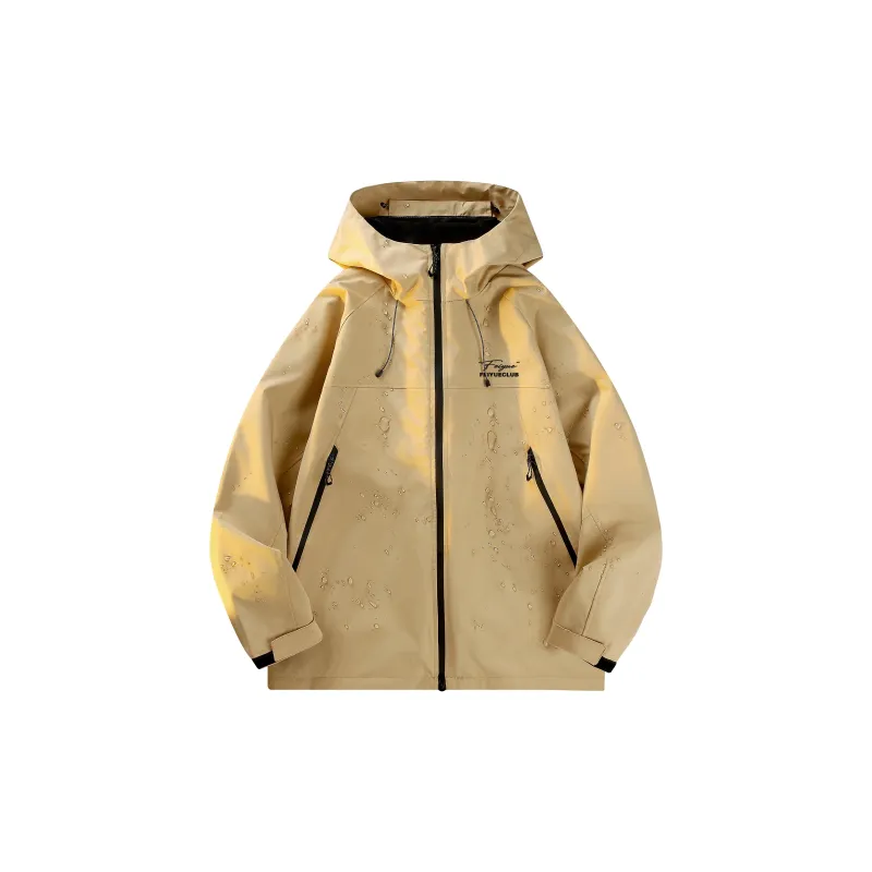 Feiyue Water-Resistant Windproof Warm Water-Repellent Windbreaker Jacket Unisex-20