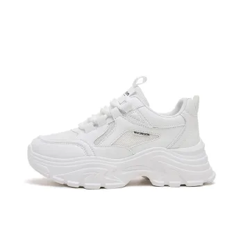 Mulinsen Anti Slip And Wear Resistant Breathable Low Top Chunky Sneakers Women's