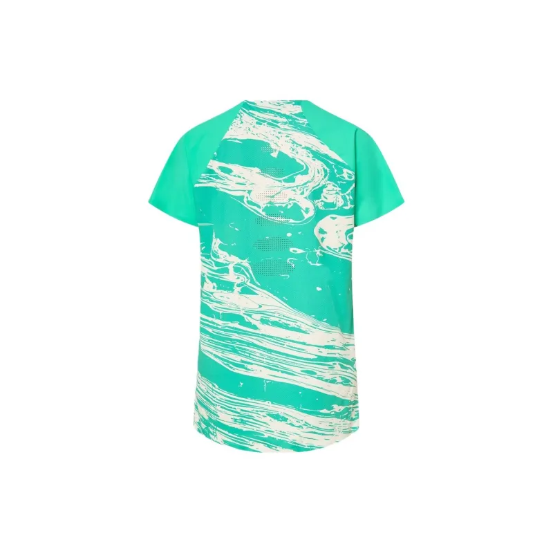 Oakley Raglan Sleeve T-Shirt Women's White/Mint-1