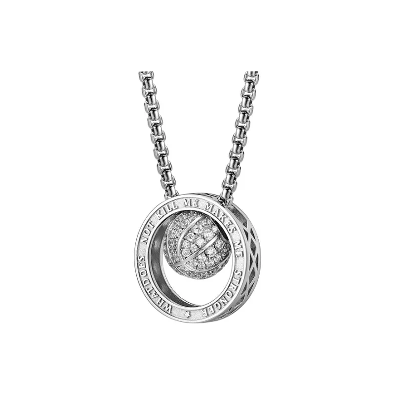 MYSH 925 Sterling Silver Necklaces Unisex-0