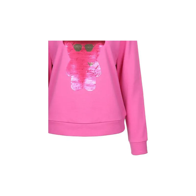 EMPORIO ARMANI Sweatshirts Women's Rose Red-4
