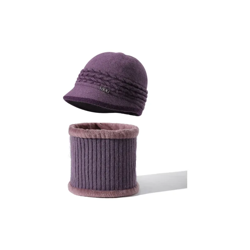 NANJIREN Thickened Beanies Women's-6