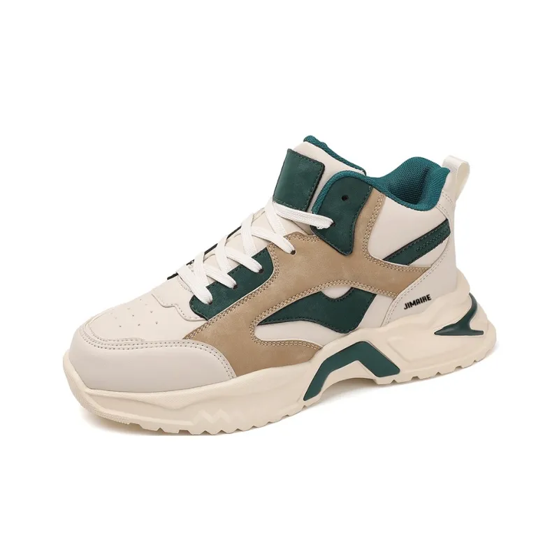 King Jinmai Slip Resistant High Top Casual Shoes Men's-11