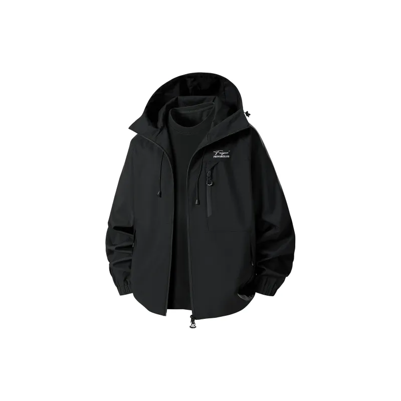 Feiyue Water Resistant Windproof Warm Water Repellent Windbreaker Jacket Unisex-8