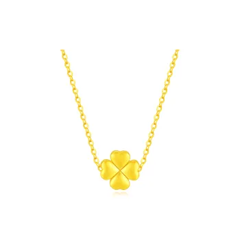 Fortune Gold Jewelry Box Necklace Women's