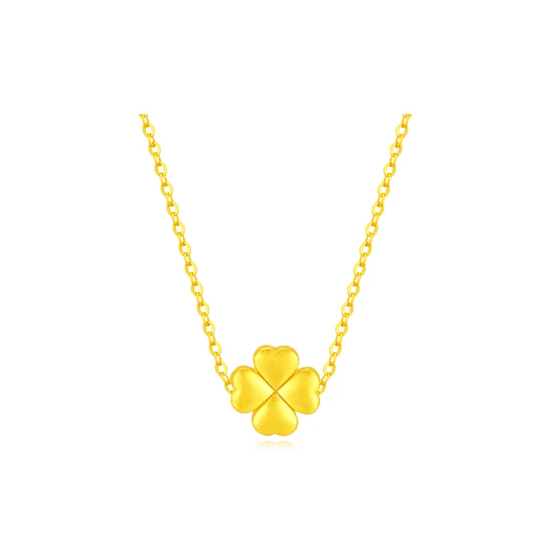 Fortune Gold Jewelry Box Necklace Women's-0