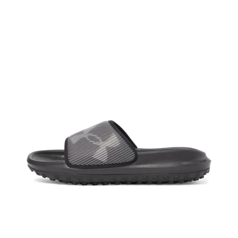 Under Armour Summit Slip Resistant Abrasion Resistant Slide Slippers Unisex Black-0